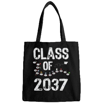 Discover Funny Class of 2037 Grow With Me Back To School Bags