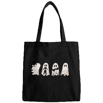 Discover Funny Ghost Black Cat Spooky Season Trick Or Treat Bags