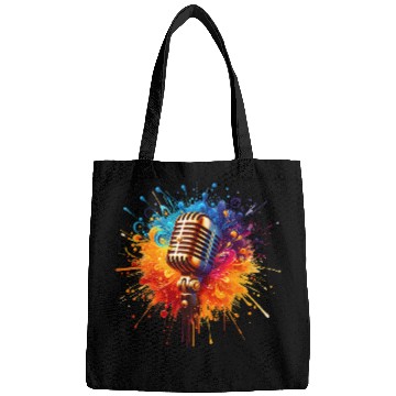 Discover vintage style microphone Bags