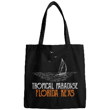 Discover West Keys TROPICAL PARADISE FLORIDA KEYS Bags