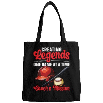 Discover baseball coach legends Bags