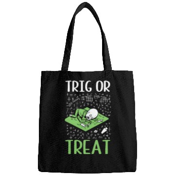 Discover Halloween Math Teacher Trig Or Treat Zombie Bags