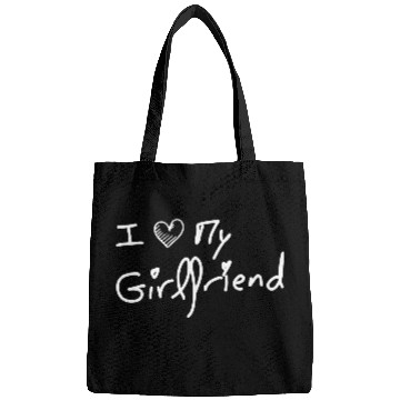 Discover I Love My Girlfriend - Black Bags