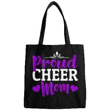 Discover Proud Cheer Mom Cheerleading Mommy Mother's Day Bags
