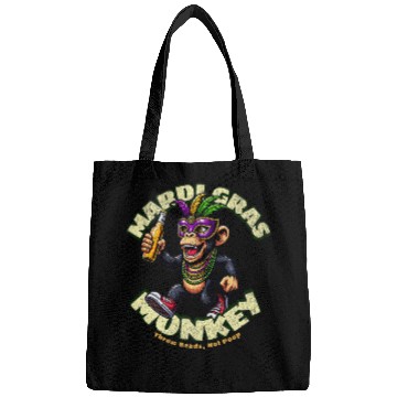 Discover Mardi Gras Monkey Premium Bags