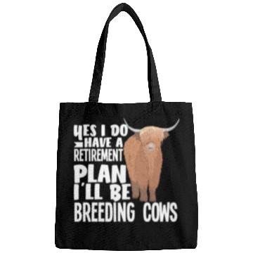 Discover Highland Cow Breeding Pension Plan Bags