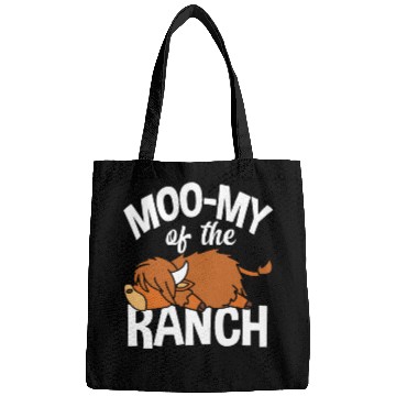 Discover Moo-my Of The Ranch Highland Cow Bags