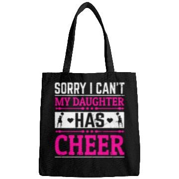 Discover My Daughter Cheer Mom Cheerleading Mother's Day Bags