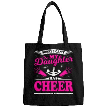Discover My Daughter Cheer Mom Cheerleading Mother's Day Bags