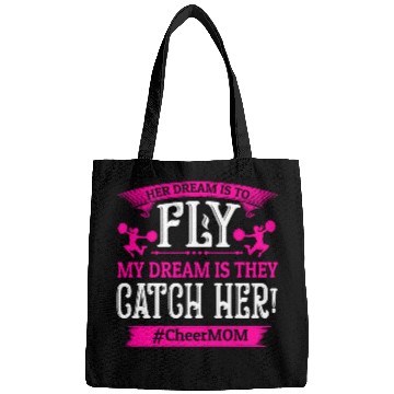 Discover Dream Cheer Mom Cheerleading Mommy Mother's Day Bags