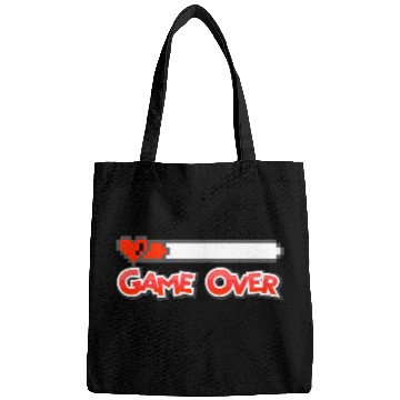 Discover Game Over: Retro Pixel Style Bags