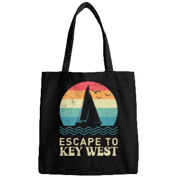 Discover Florida ESCAPE TO KEY-WEST Sailing Florida Bags