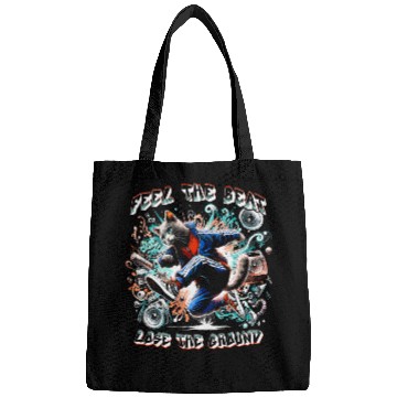Discover Breakdancing B-boy Feel the beat Bags