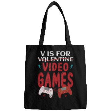 Discover V Is For Valentine Video Games Bags