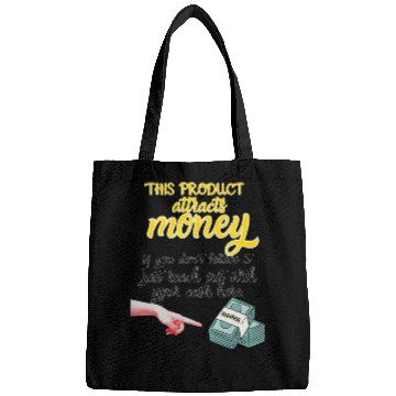Discover Humorous Money Attraction Design Bags