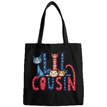 Discover Matching Family Gift Bags Purr-Fect Cousin Kitty