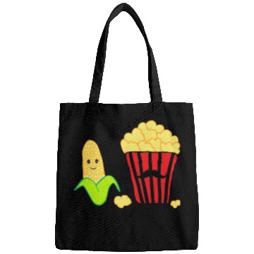 Discover Baby corn and Popcorn Father and Baby design Bags