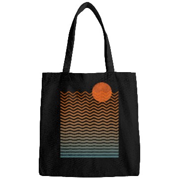 Discover Sunset and Ocean Waves Bags