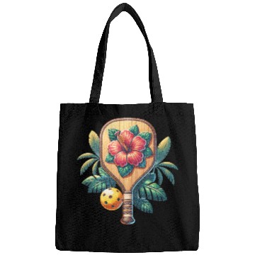 Discover Hibiscus Flower Pickleball Bags
