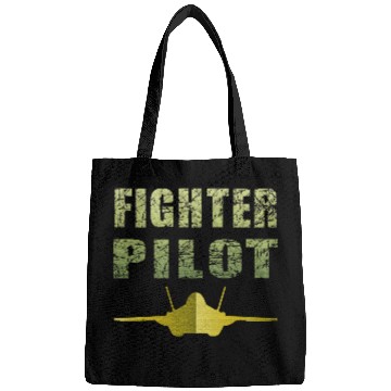 Discover Fighter Pilot F-35 Art Design Bags