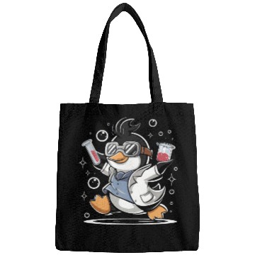 Discover Penguin Scientist Experiment Bubbles Fun Bags