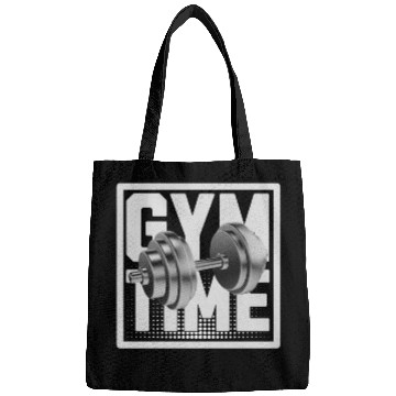 Discover 'Gym Time' Fitness Motivation GD Bags