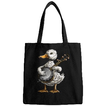 Discover Ducks Farm Animal Farmer Bluegrass Banjo Player Bags