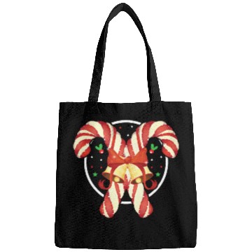 Discover Candy Canes Christmas Matching Group Xmas Holiday Bags