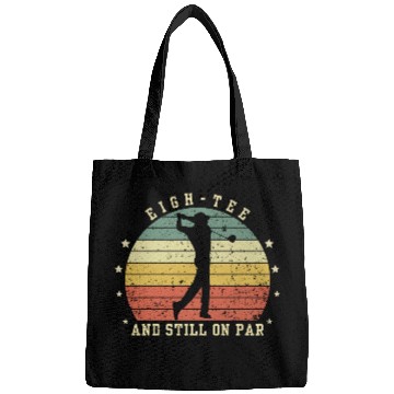 Discover Funny 80th Birthday Golf Lover eigh-Bags and still