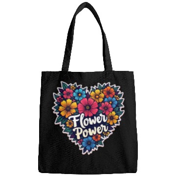 Discover Blooming Strong: Embrace the Power of Flowers" Bags