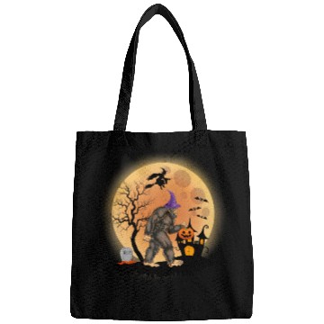 Discover Sasquatch Halloween Trick-or-Treat Pumpkin Bags