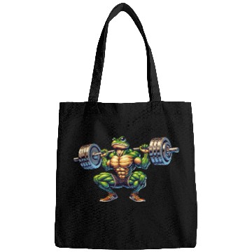 Discover Frog Toad Fitness Barbell Gym Workout Training Bags