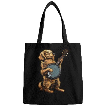 Discover Irish Setter Dog Bluegrass Banjo Player Bags