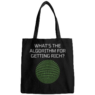 Discover What's The Algorithm For Getting Rich? Funny Bags