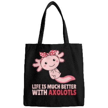 Discover Axolotl Is My Spirit Animal - Sweet Axolotl Bags
