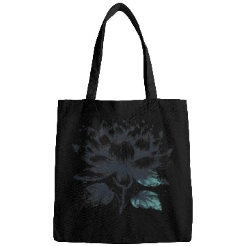 Discover Modern Lotus with Brushstroke Effect 2 Bags