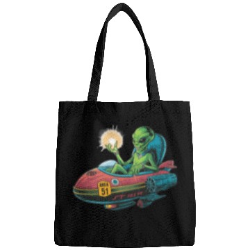 Discover Alien in Area 51 Craft Bags