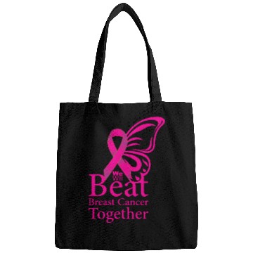 Discover We will beat breast cancer together Bags