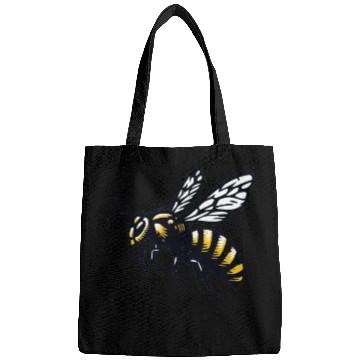 Discover Two Color Wasp Insect Art 2 Bags