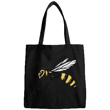 Discover Two Color Wasp Insect Art Bags