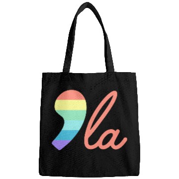 Discover Comma La Kamala Harris Rainbow Election 2024 Bags