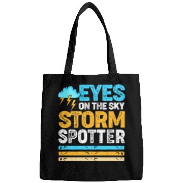 Discover Retro Meteorologist Eyes On The Sky Strom Spotter Bags