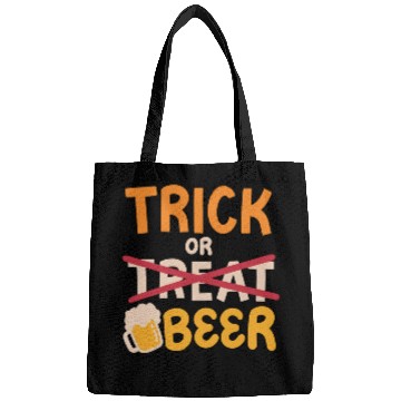 Discover Trick Or Treat Halloween Beer Drinking Bags