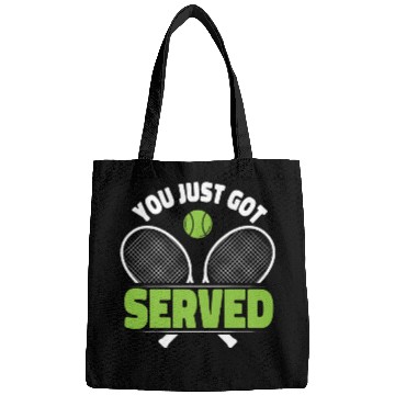 Discover Funny Tennis Player Racket Friends Bags