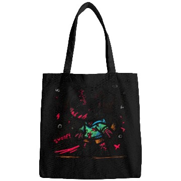 Discover Spooky season zombie dog Bags