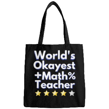 Discover World s Okayest Math Teacher 1 Bags