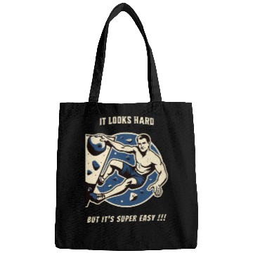 Discover Climbing bouldering vintage Bags funny saying