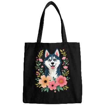 Discover Husky Floral Bags