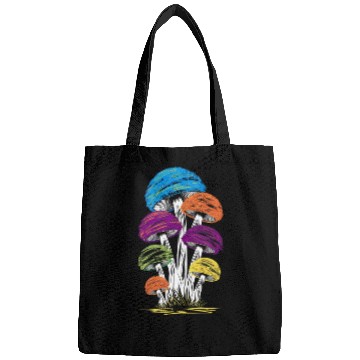 Discover Psychedelic Rainbow Mushrooms Bags