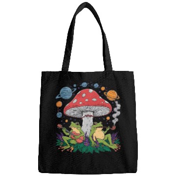 Discover Galactic Frogs and Mushroom Haven Bags